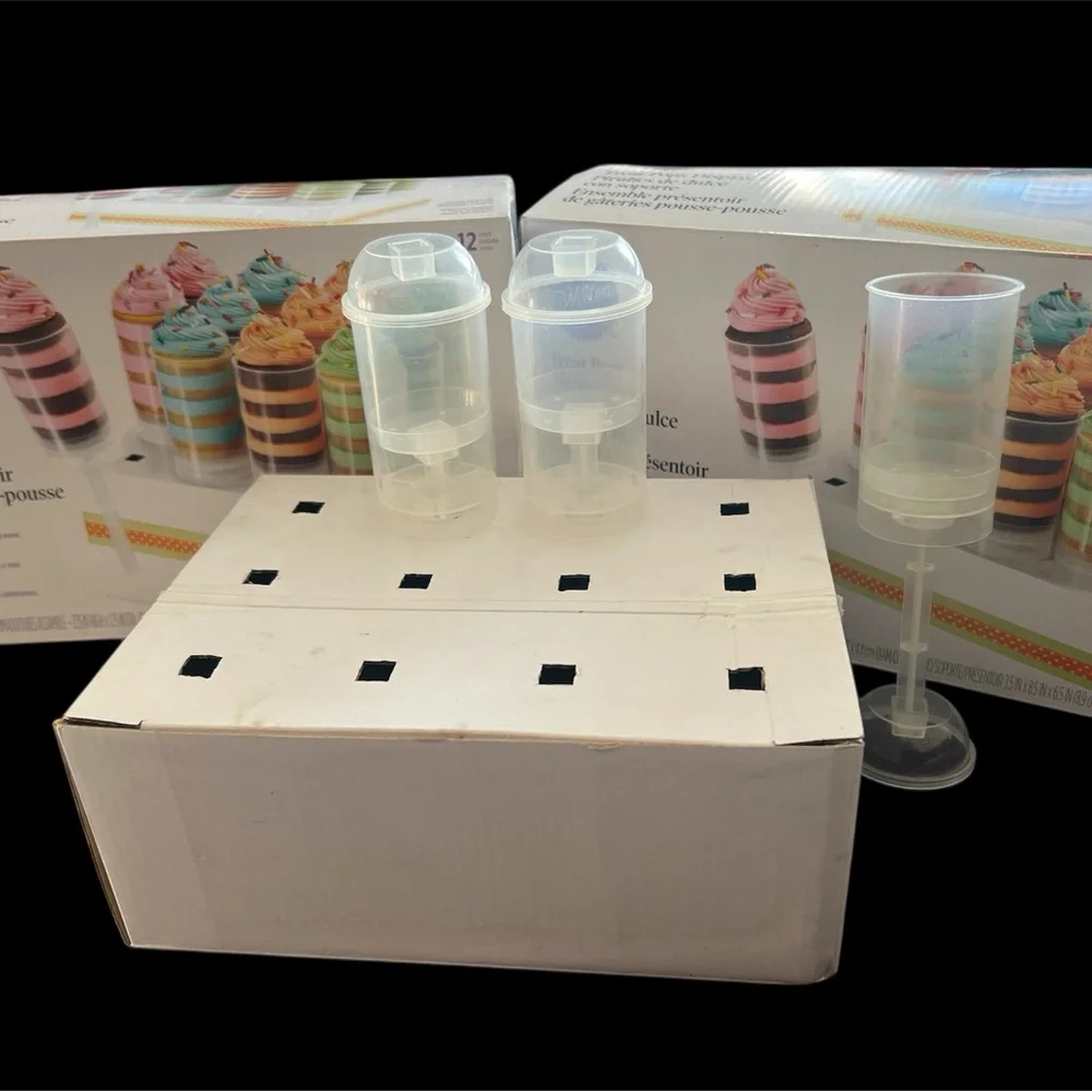 Wilton Rainbow Push Pop Cake Toppers - Set of 2